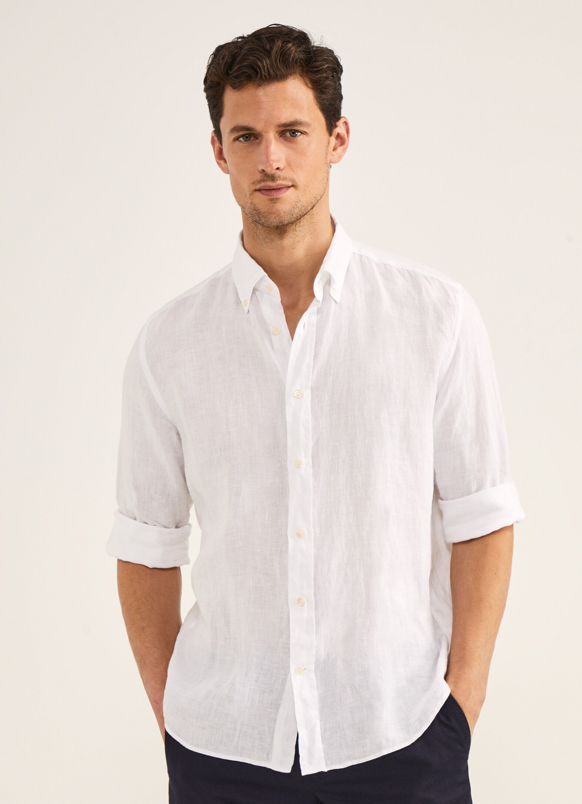 Printed Linen Shirt | Façonnable