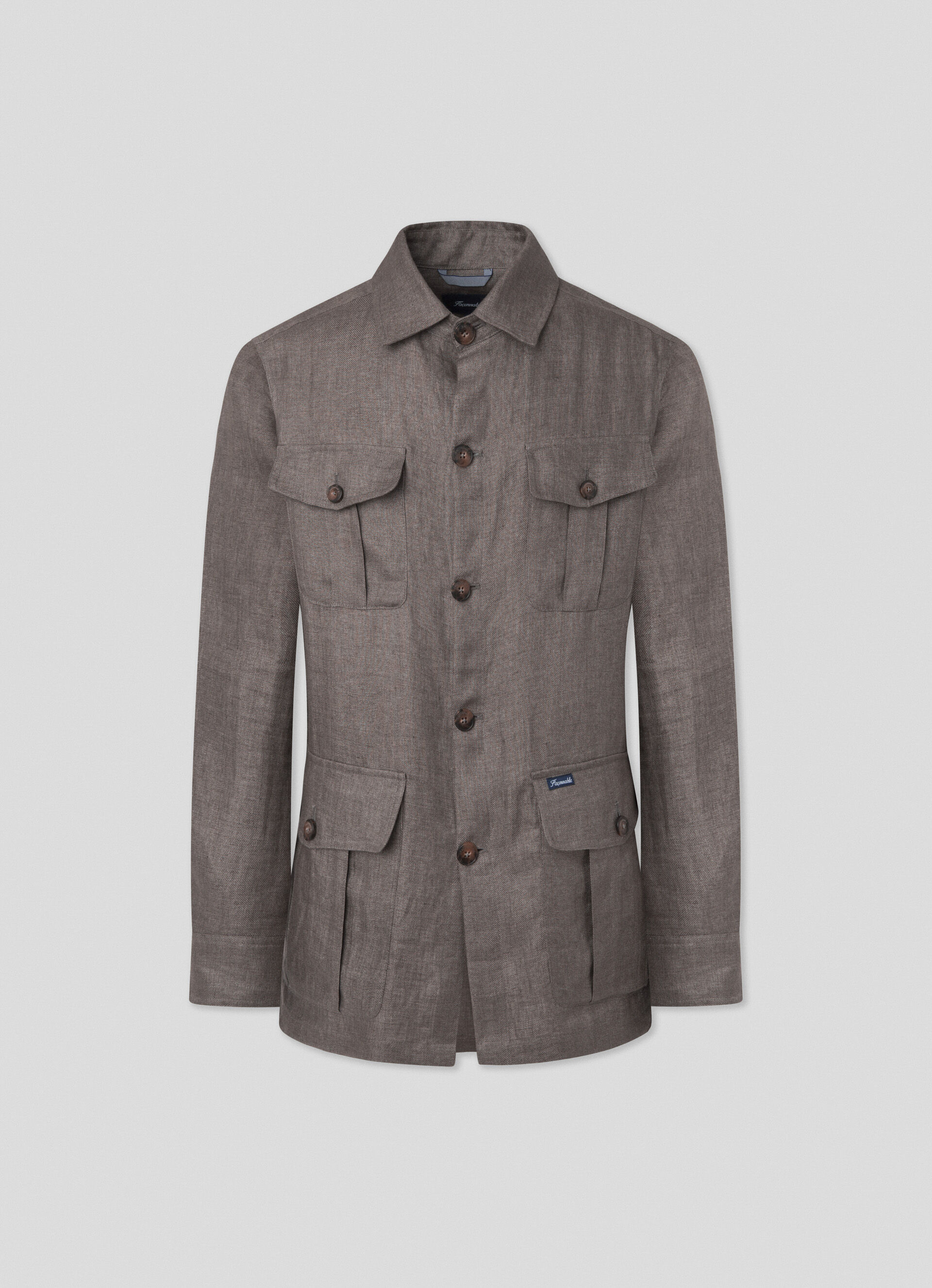 Linen Safari Jacket | FaÃ§onnable