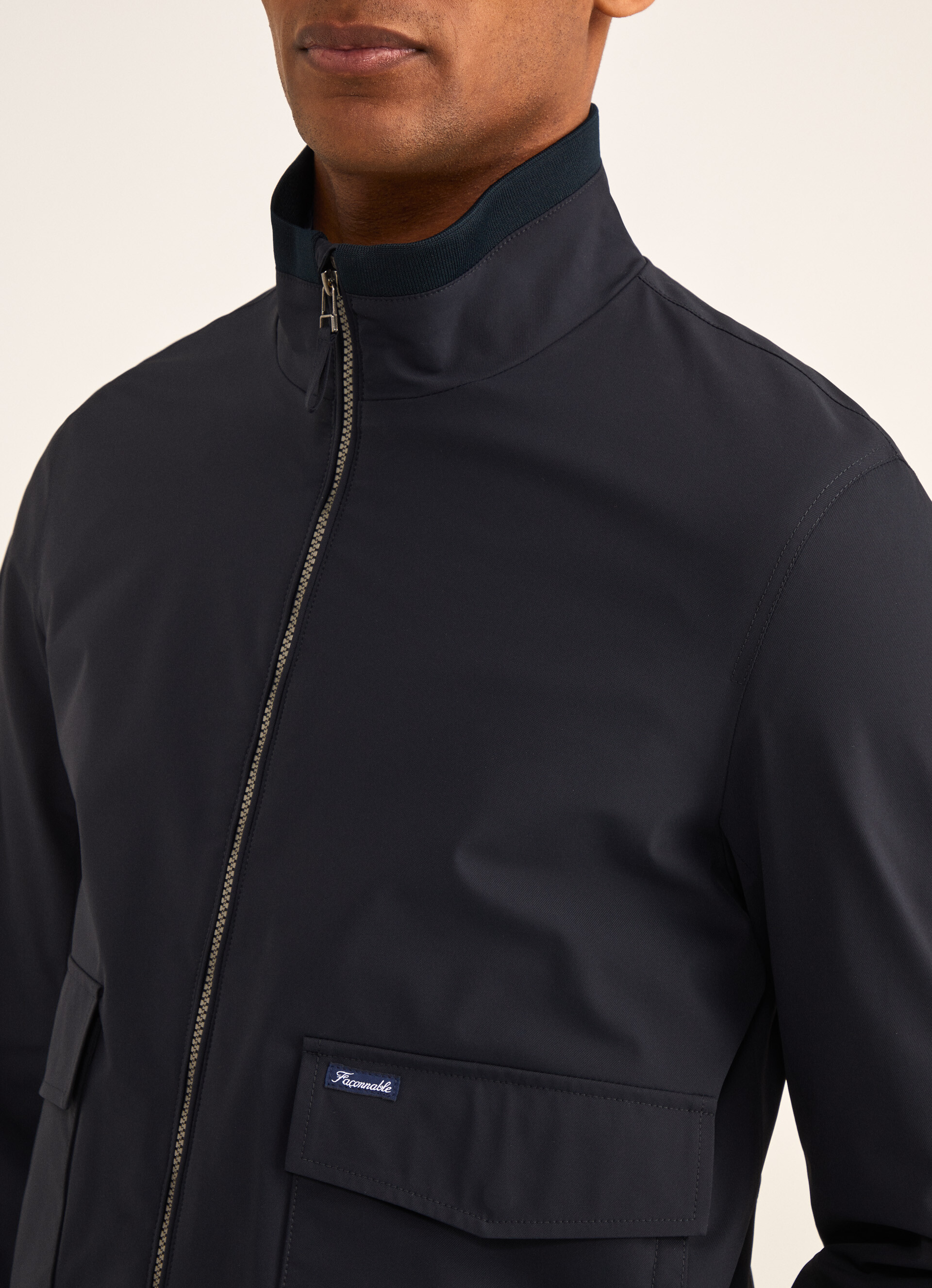 Men's High Collar Jacket - FAMARS USA