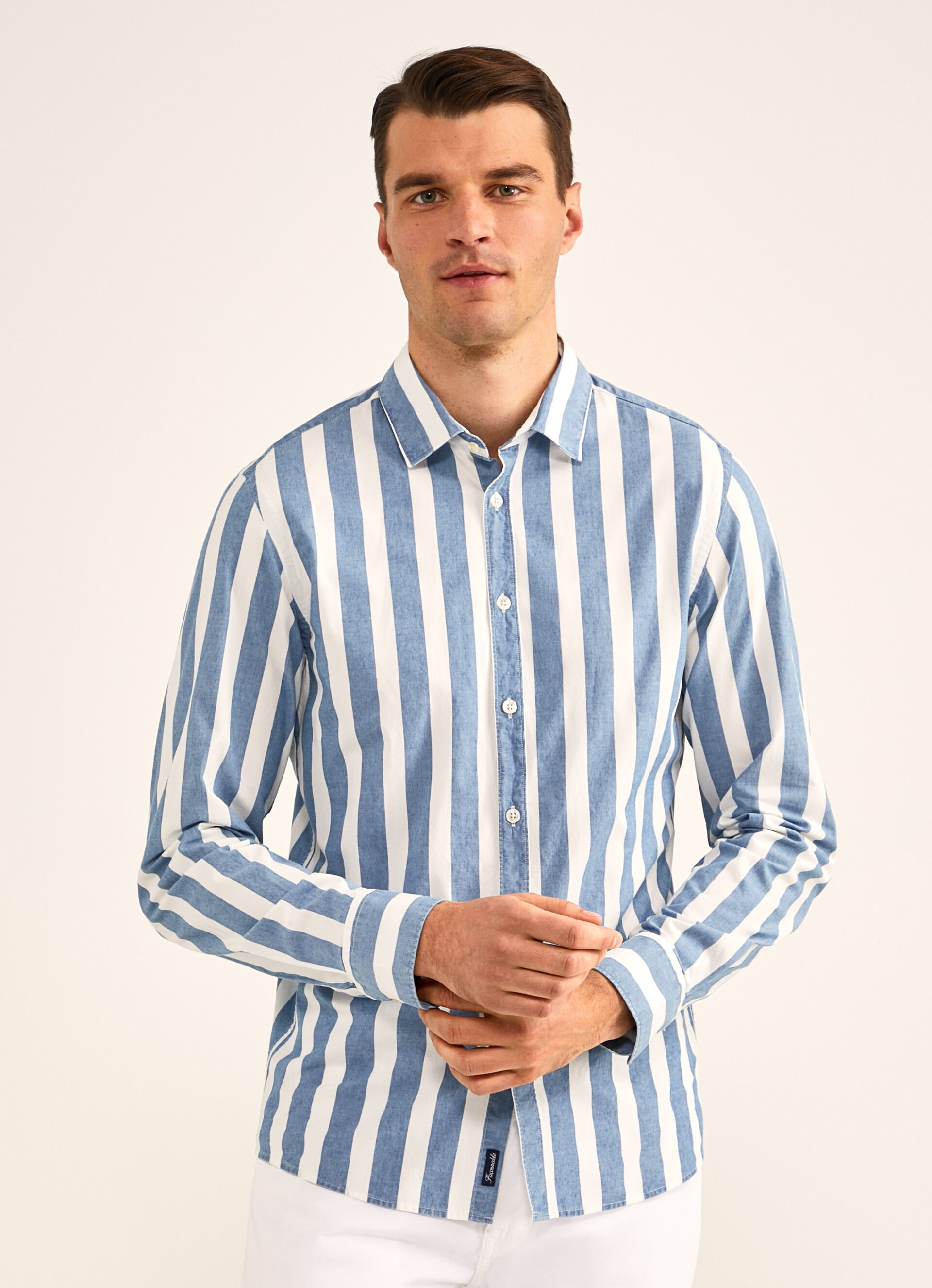 ☆初期激レア☆Supreme Striped Shirt クレリックMサイズ ...