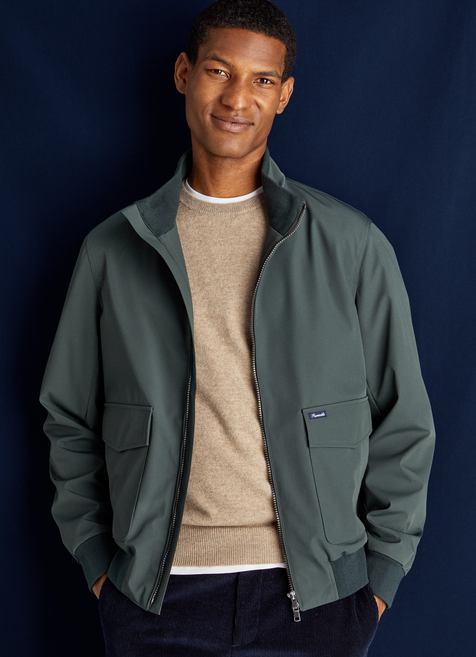 Faconnable deals bomber jacket