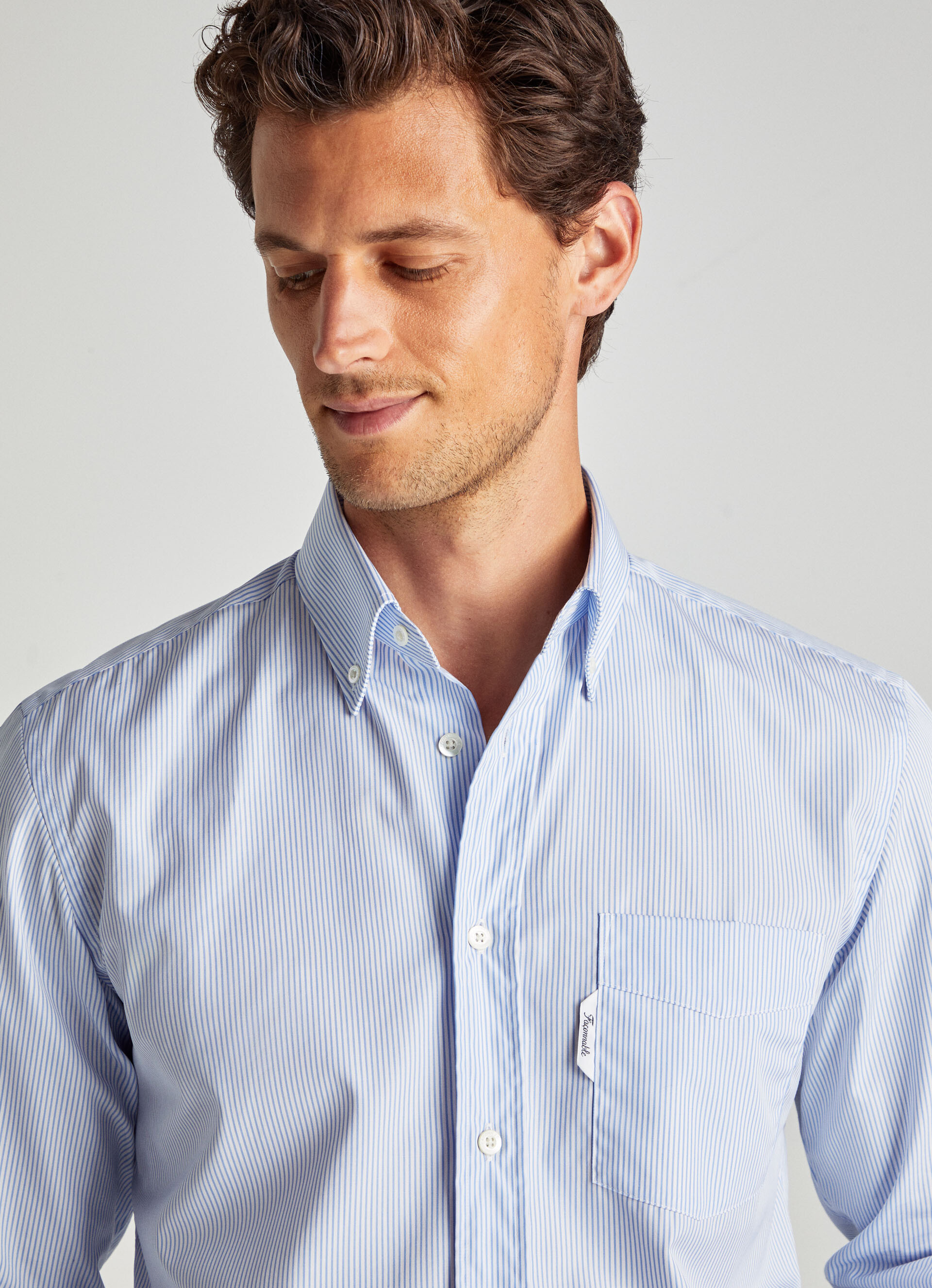 Façonnable - Bengal Striped Poplin Shirt S